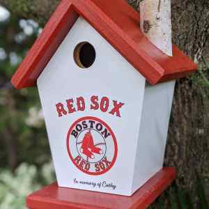 Dull Color makes your Logo Stand Out for a custom advertising birdhouse