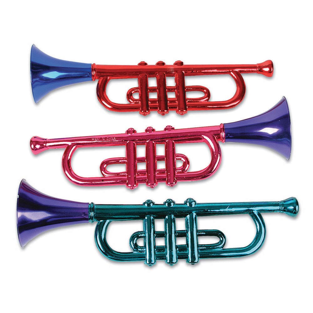 Plastic Custom Trumpet in Variant Shape