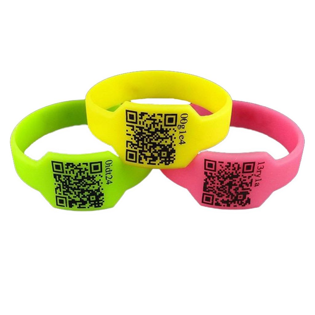 QR code Silicone Bracelets