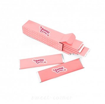 Personalized chewing gum packages with your full color logo! Our new Chewing Gum includes 6 pieces of sugarless gum inside a full color, fully imprinted sleeve! Choose from either Peppermint of Spearmint flavored gum.