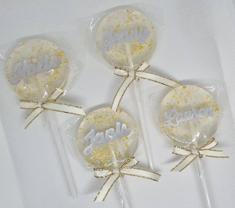 Lollipops are made to order. Each lollipop comes individually wrapped and with a ribbon. 25 come in each order.
Non-GMO, Vegan and gluten free lollipops with the same boastful flavor.
