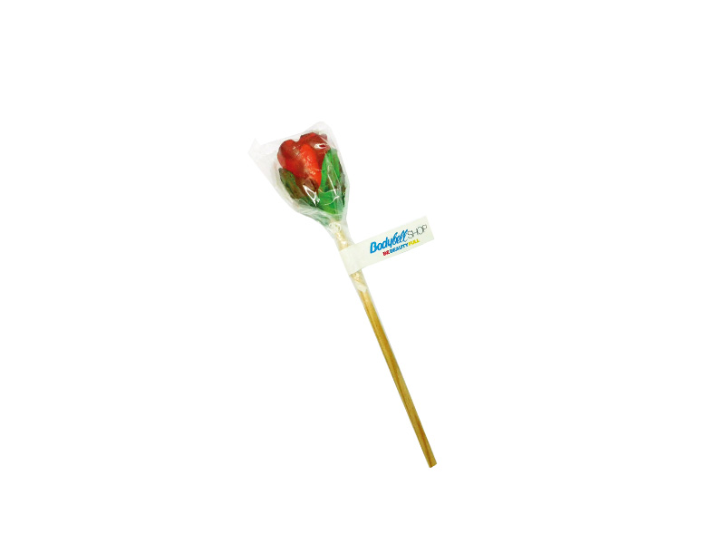 Custom promotional lollipop.