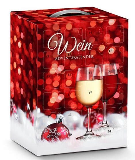 Adventní kalendář s vínem