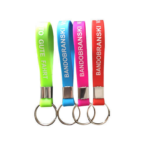 If you want customers to literally keep your brand in the palm of their hands, we have the answer! Wristbands are great gift items for a car dealership, real estate agency, or any other business that often uses keys. We take standard bracelets and add special hardware to turn them into key chains.