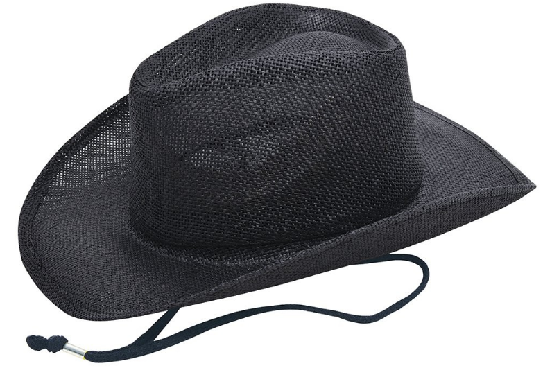 Reklamní klobouk slaměný - styl: kovboj